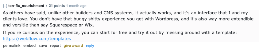 website builder reddits opinion 2024