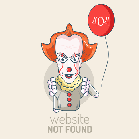 free 404 not found illustration