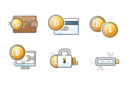 bitcoin icons SVG 2.0 new